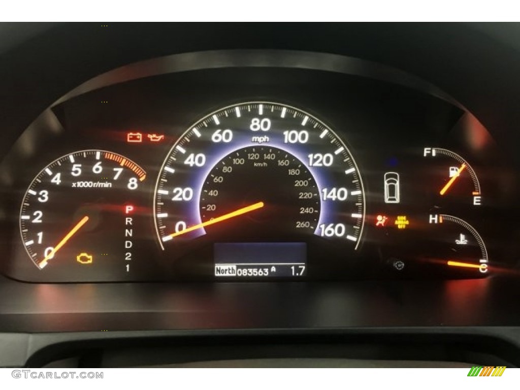 2010 Odyssey Touring - Alabaster Silver Metallic / Gray photo #18