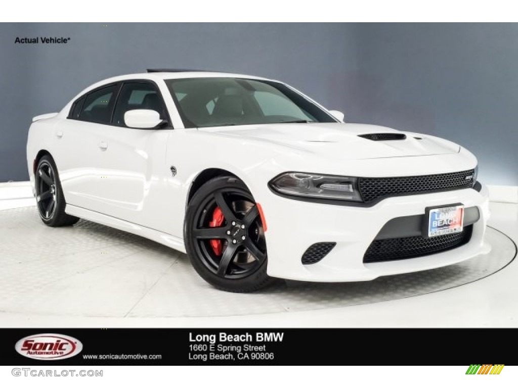 2018 Charger SRT Hellcat - White Knuckle / Black photo #1