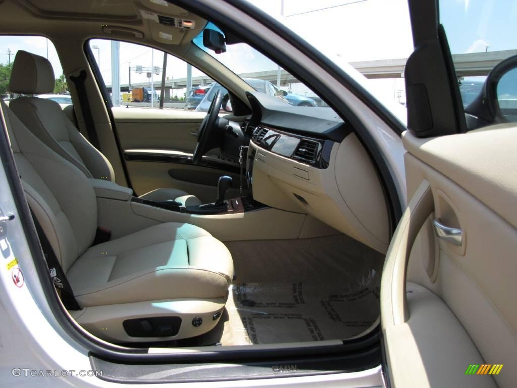 2007 3 Series 328i Sedan - Alpine White / Beige photo #18