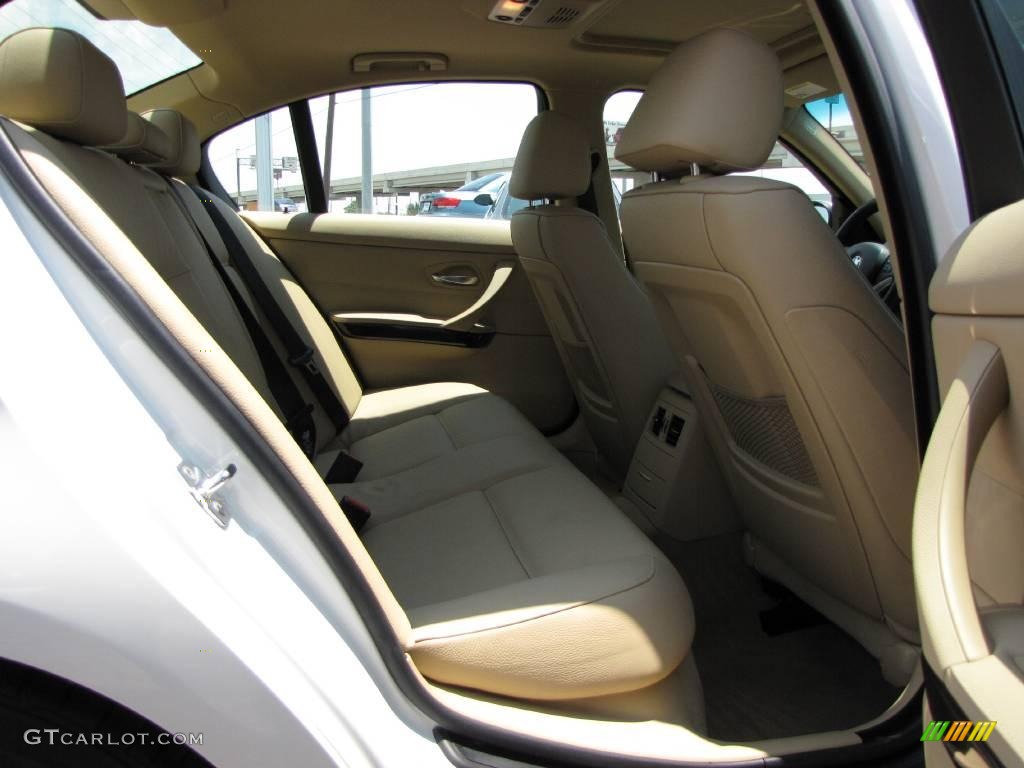 2007 3 Series 328i Sedan - Alpine White / Beige photo #19