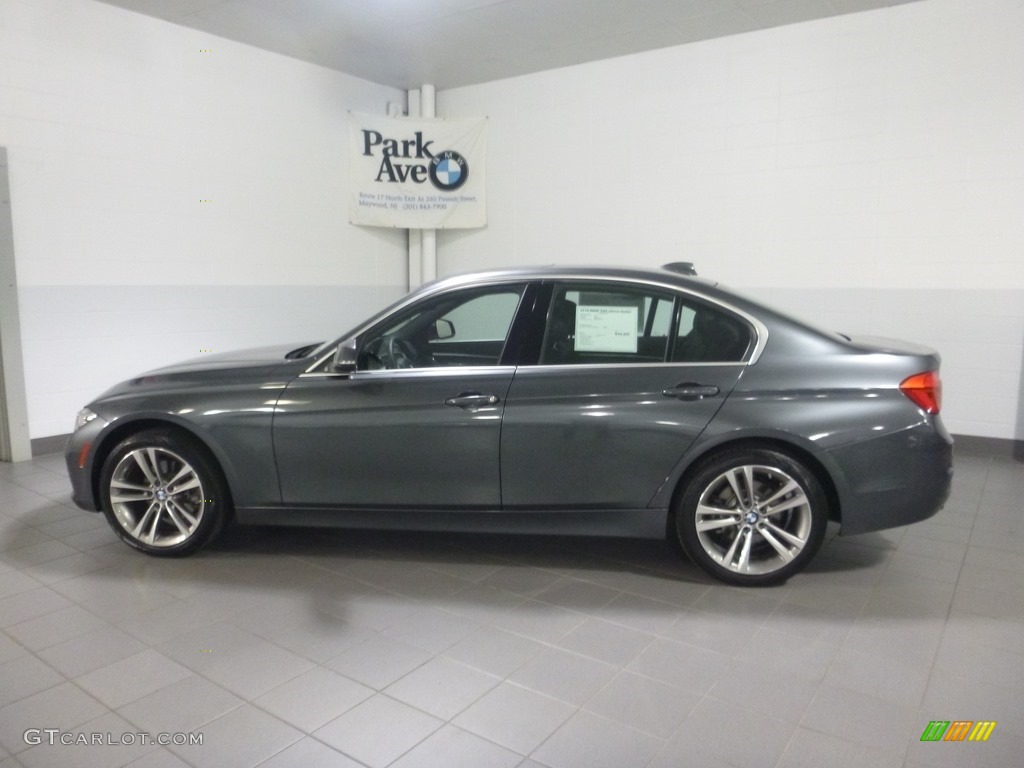 2018 3 Series 330i xDrive Sedan - Mineral Grey Metallic / Black photo #2