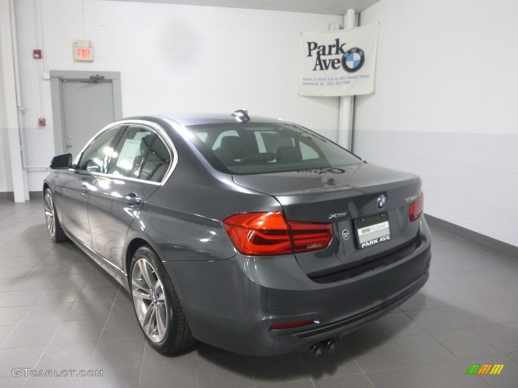 2018 3 Series 330i xDrive Sedan - Mineral Grey Metallic / Black photo #3