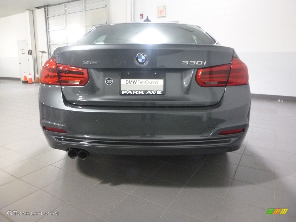 2018 3 Series 330i xDrive Sedan - Mineral Grey Metallic / Black photo #4