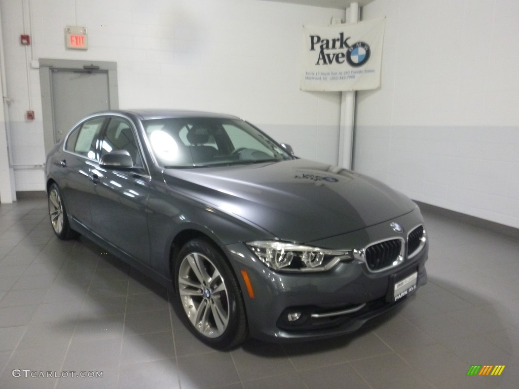 2018 3 Series 330i xDrive Sedan - Mineral Grey Metallic / Black photo #7