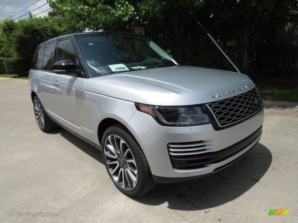 2018 Range Rover Autobiography - Indus Silver Metallic / Ebony photo #2