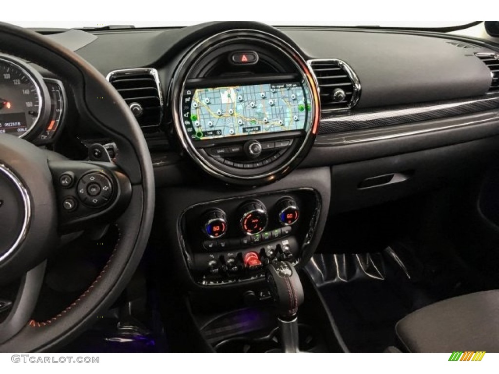 2018 Mini Clubman Cooper S Carbon Black Cord Dashboard Photo #127373629