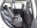 2018 Land Rover Range Rover Ebony Interior Rear Seat Photo