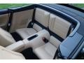 2017 Porsche 911 Black/Luxor Beige Interior Rear Seat Photo