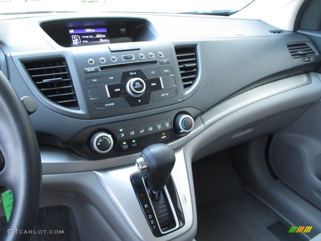 2012 CR-V LX 4WD - Polished Metal Metallic / Gray photo #14