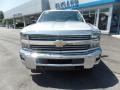 2018 Silver Ice Metallic Chevrolet Silverado 2500HD LT Double Cab 4x4  photo #2