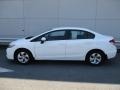 Taffeta White - Civic LX Sedan Photo No. 2