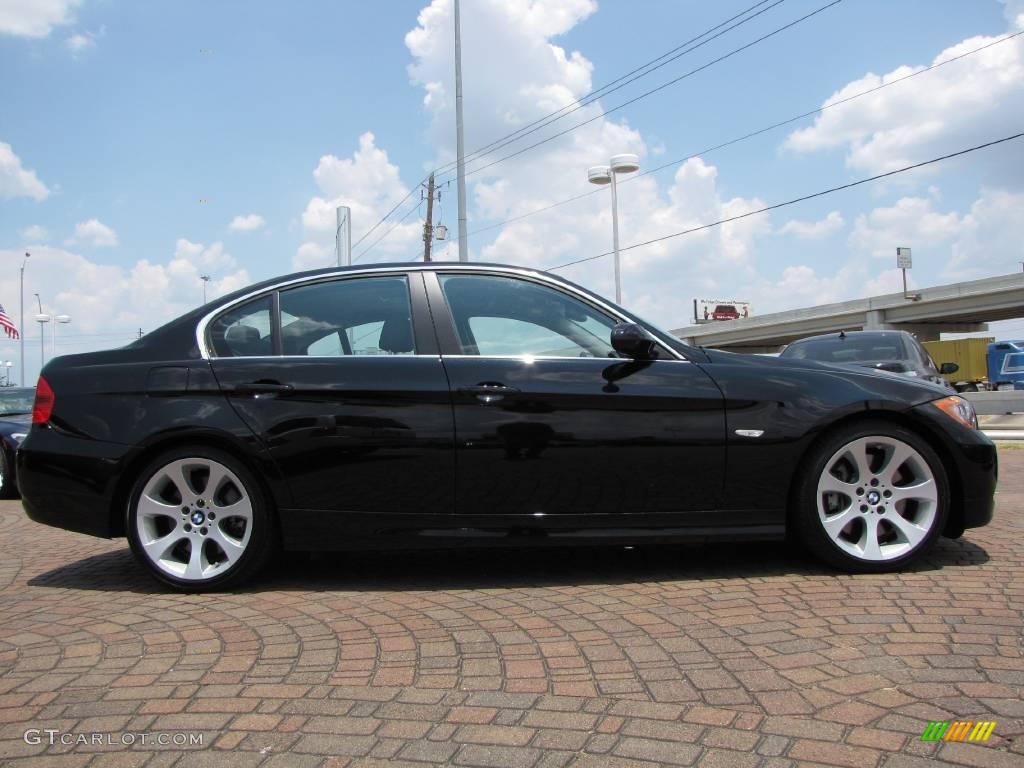 2008 3 Series 335i Sedan - Jet Black / Black photo #6