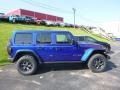 2018 Ocean Blue Metallic Jeep Wrangler Unlimited Rubicon 4x4  photo #6