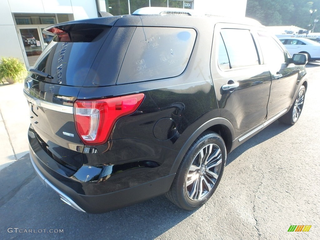 2016 Explorer Platinum 4WD - Shadow Black / Ebony Black photo #2