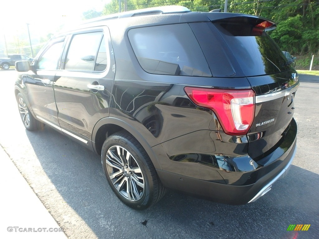 2016 Explorer Platinum 4WD - Shadow Black / Ebony Black photo #5