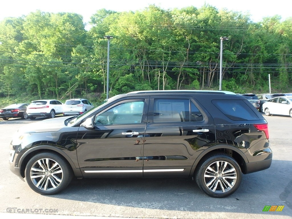 2016 Explorer Platinum 4WD - Shadow Black / Ebony Black photo #6