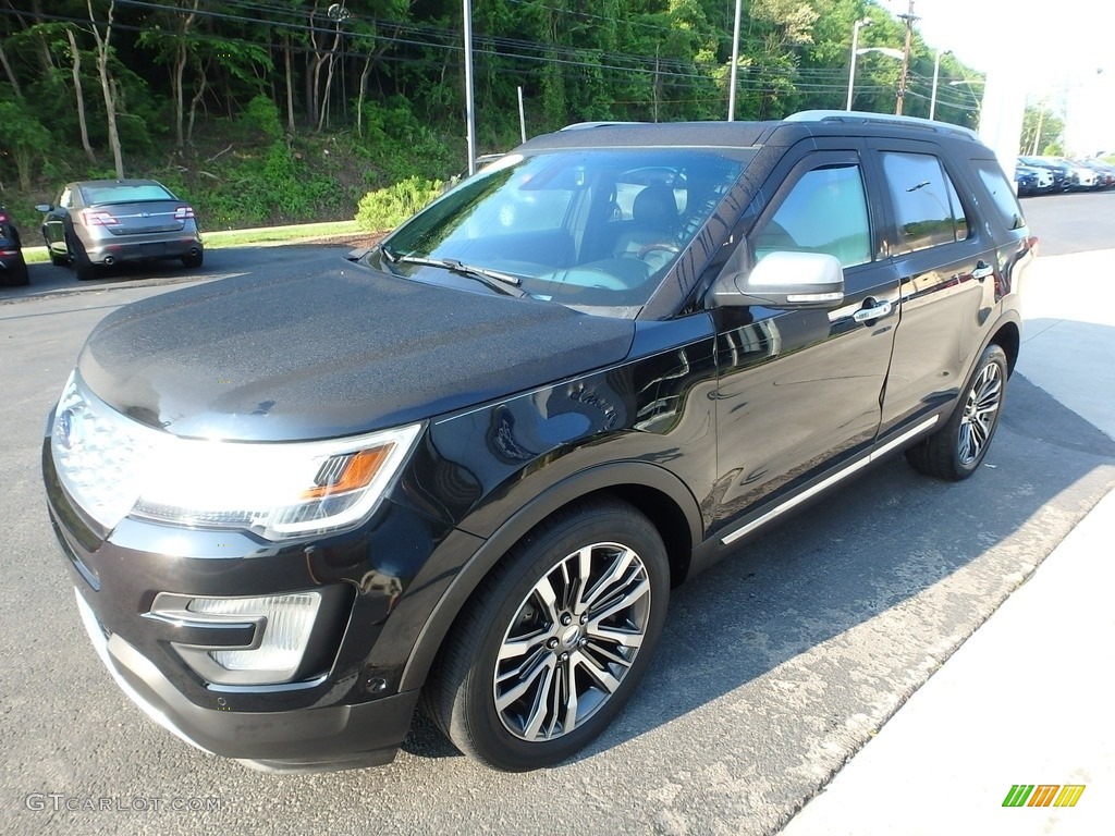 2016 Explorer Platinum 4WD - Shadow Black / Ebony Black photo #7