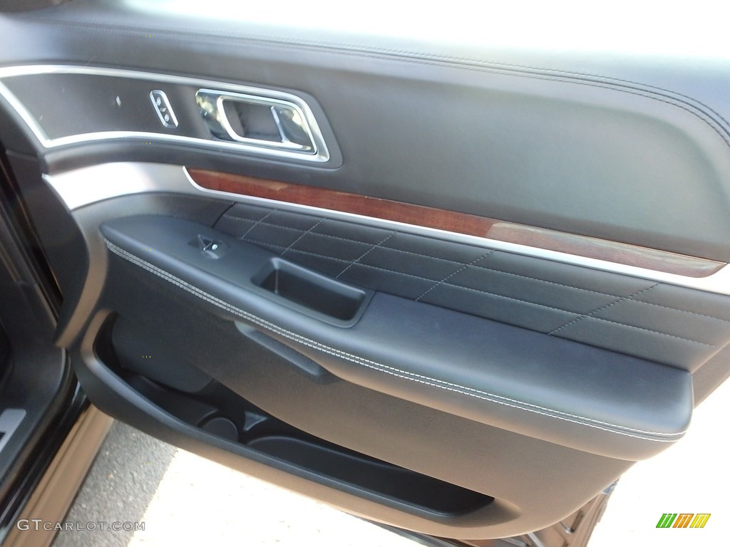 2016 Explorer Platinum 4WD - Shadow Black / Ebony Black photo #13