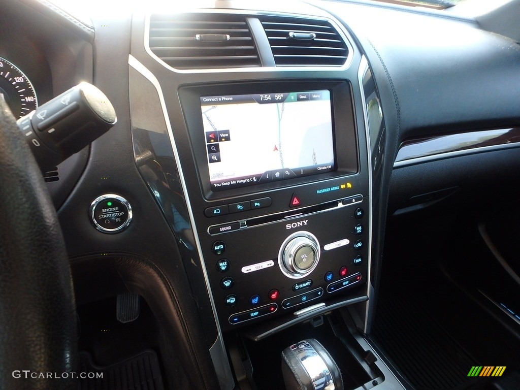 2016 Explorer Platinum 4WD - Shadow Black / Ebony Black photo #22