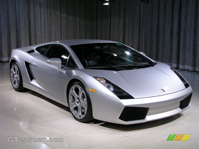 Grigio Altair Metallic 2006 Lamborghini Gallardo Coupe Exterior Photo #127380