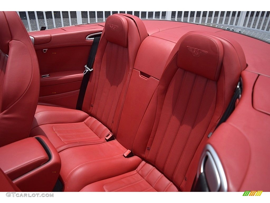 2013 Bentley Continental GTC V8 Standard Continental GTC V8 Model Rear Seat Photo #127379630