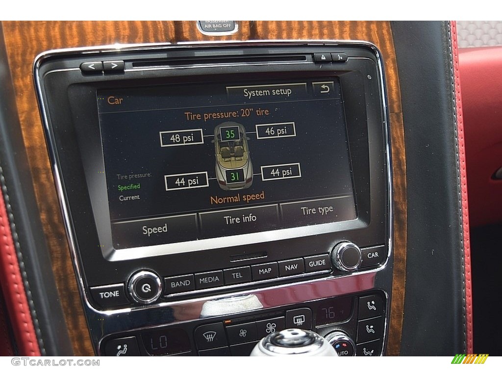 2013 Bentley Continental GTC V8 Standard Continental GTC V8 Model Controls Photos