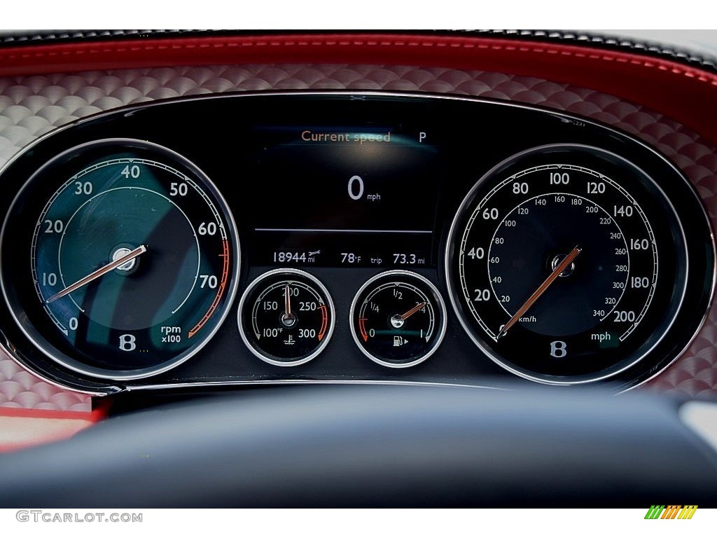 2013 Bentley Continental GTC V8 Standard Continental GTC V8 Model Gauges Photo #127380200