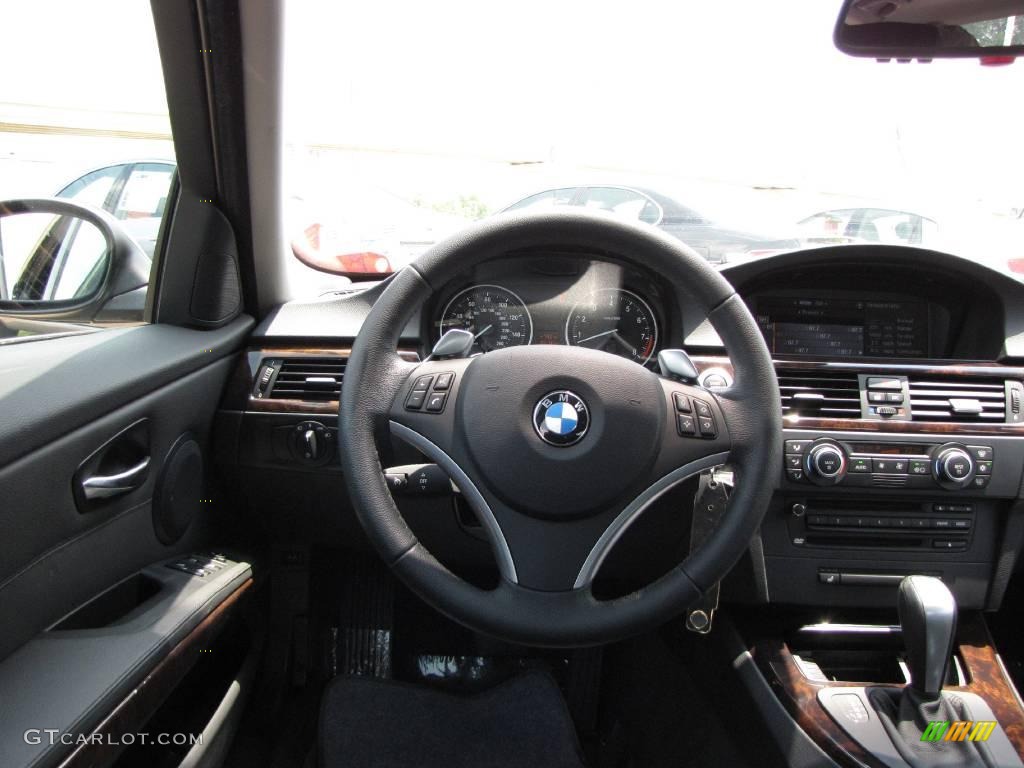 2008 3 Series 335i Sedan - Jet Black / Black photo #27