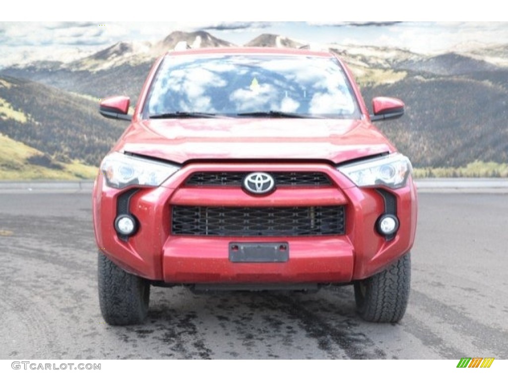 2015 4Runner SR5 4x4 - Barcelona Red Metallic / Black photo #2