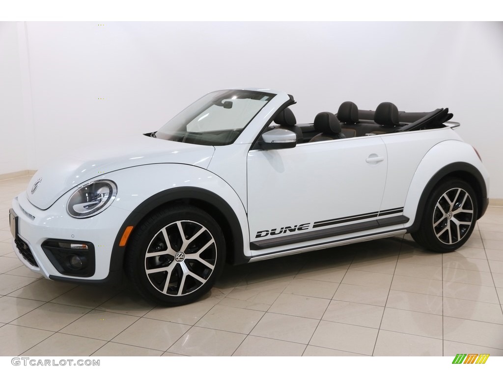 Pure White 2017 Volkswagen Beetle 1.8T Dune Convertible Exterior Photo #127381715