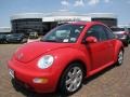 2003 Uni Red Volkswagen New Beetle GLX 1.8T Coupe  photo #1