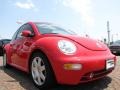2003 Uni Red Volkswagen New Beetle GLX 1.8T Coupe  photo #7