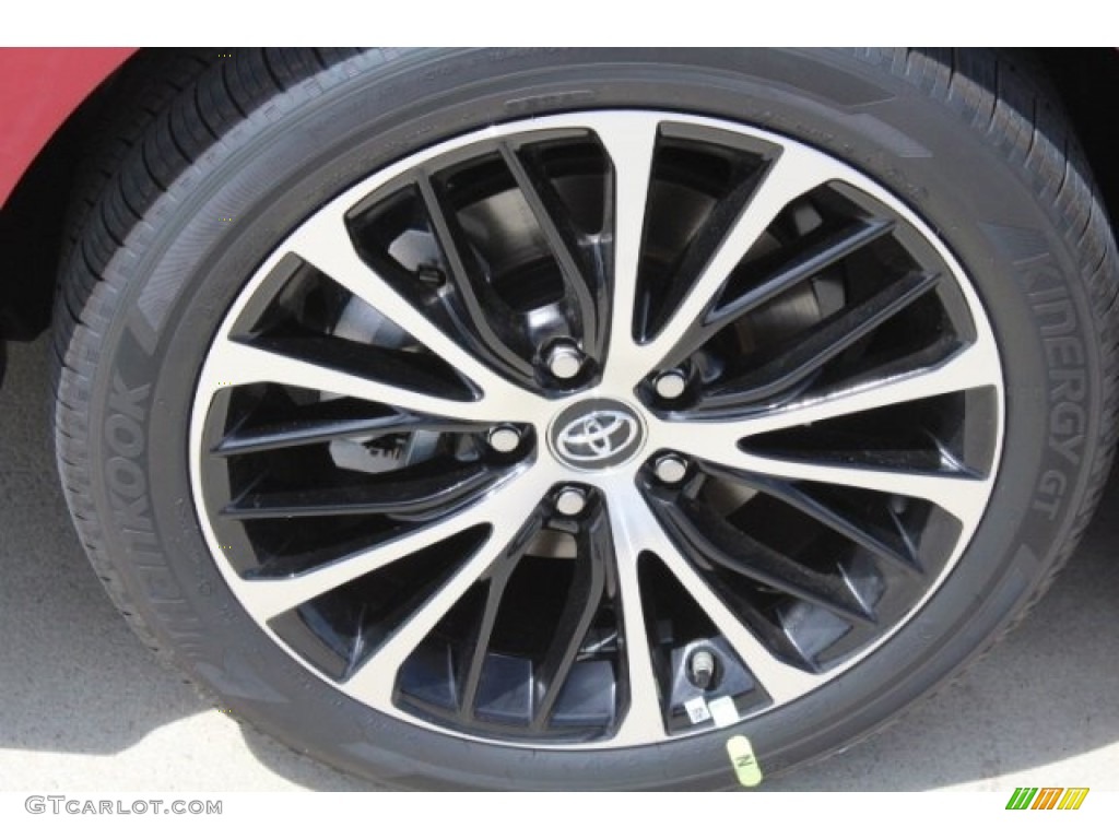 2018 Camry SE - Ruby Flare Pearl / Black photo #4