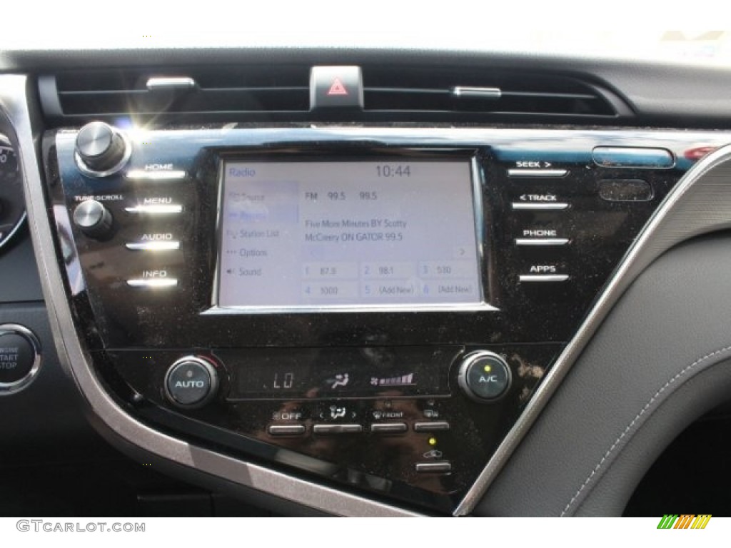 2018 Camry SE - Ruby Flare Pearl / Black photo #17