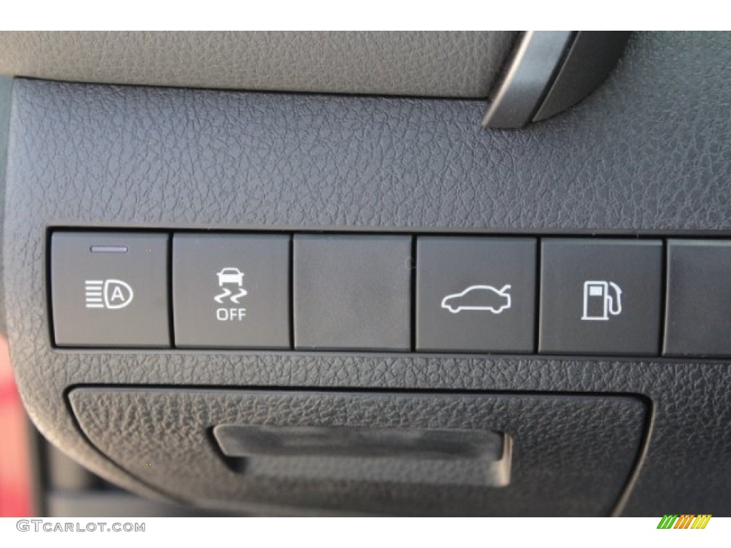 2018 Camry SE - Ruby Flare Pearl / Black photo #23