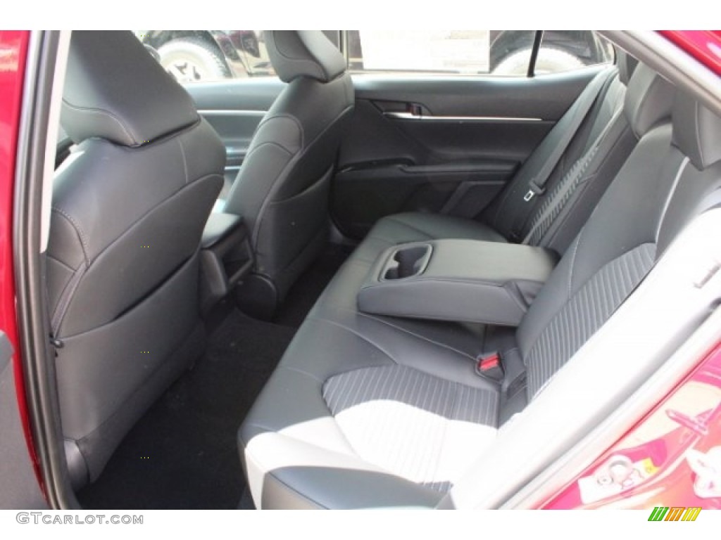 2018 Camry SE - Ruby Flare Pearl / Black photo #25