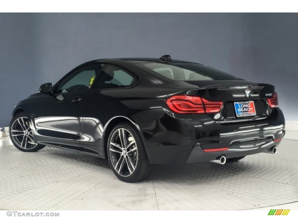 2019 4 Series 440i Coupe - Black Sapphire Metallic / Black photo #3