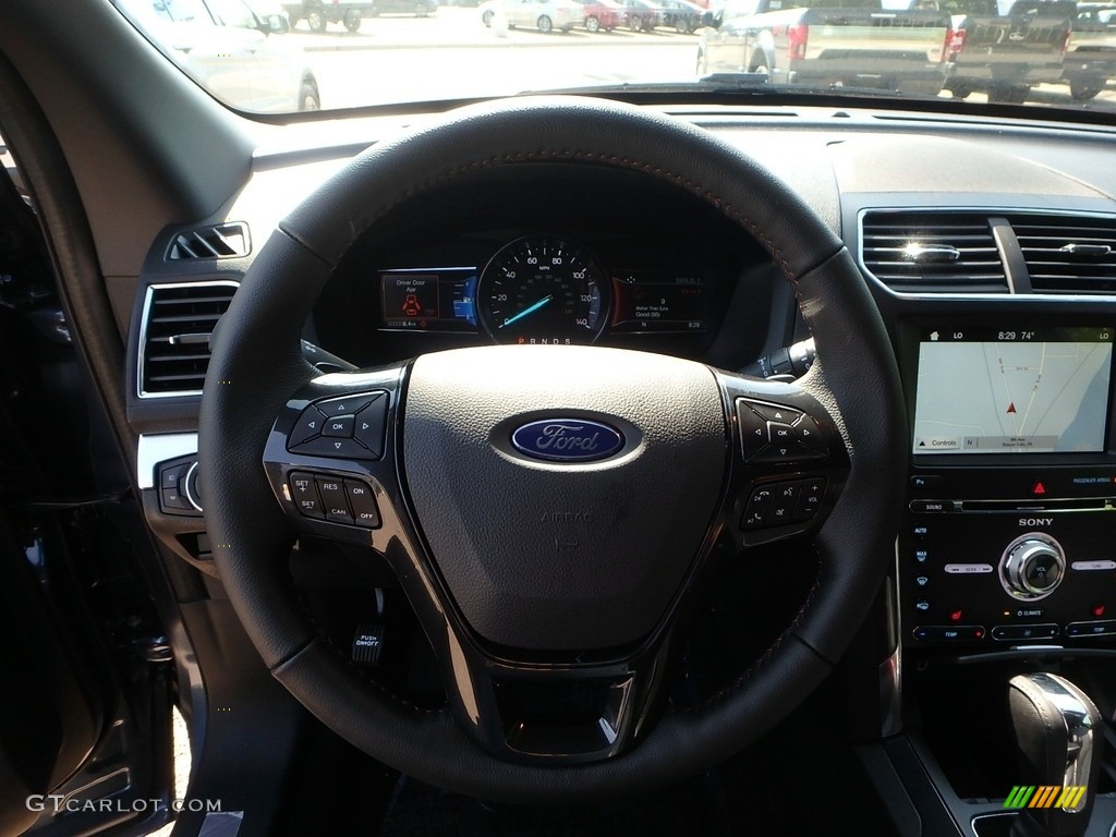 2018 Explorer Sport 4WD - Blue Metallic / Ebony Black photo #16