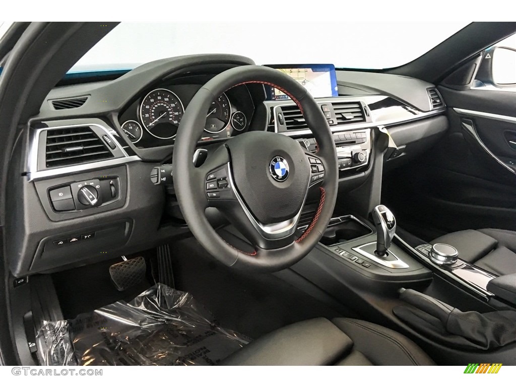 2019 4 Series 430i Coupe - Snapper Rocks Blue Metallic / Black photo #5