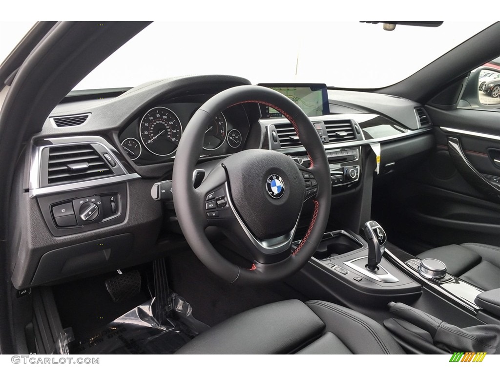 2019 BMW 4 Series 430i Coupe Black Dashboard Photo #127387514