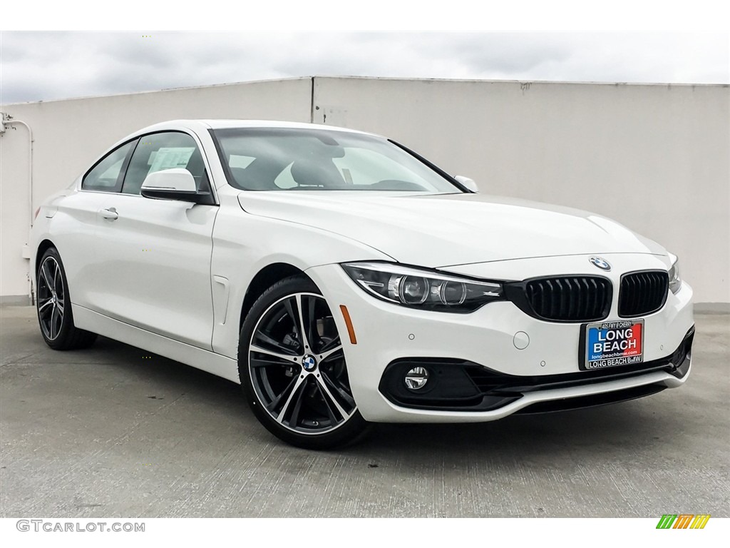 Alpine White 2019 BMW 4 Series 430i Coupe Exterior Photo #127387730