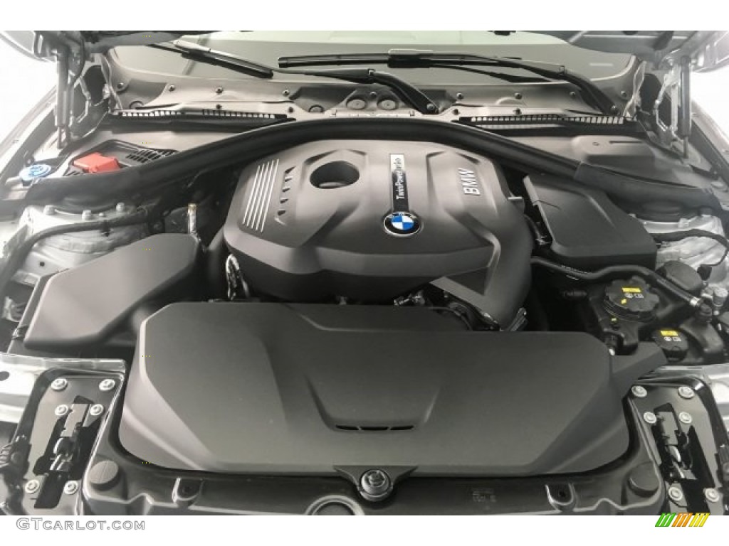 2018 3 Series 330i Sedan - Glacier Silver Metallic / Black photo #9