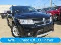 Pitch Black 2017 Dodge Journey SXT AWD