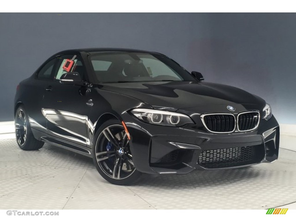 Black Sapphire Metallic 2018 BMW M2 Coupe Exterior Photo #127389881