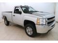 Silver Ice Metallic 2014 Chevrolet Silverado 2500HD WT Regular Cab 4x4