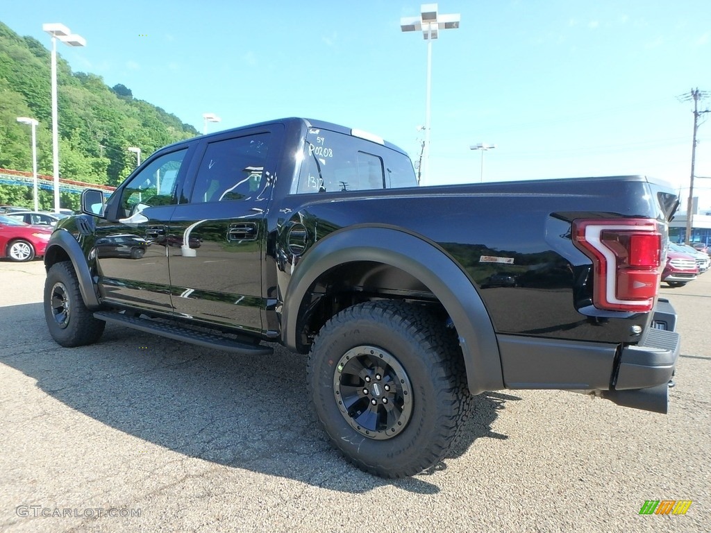 2018 F150 SVT Raptor SuperCrew 4x4 - Shadow Black / Raptor Black photo #5