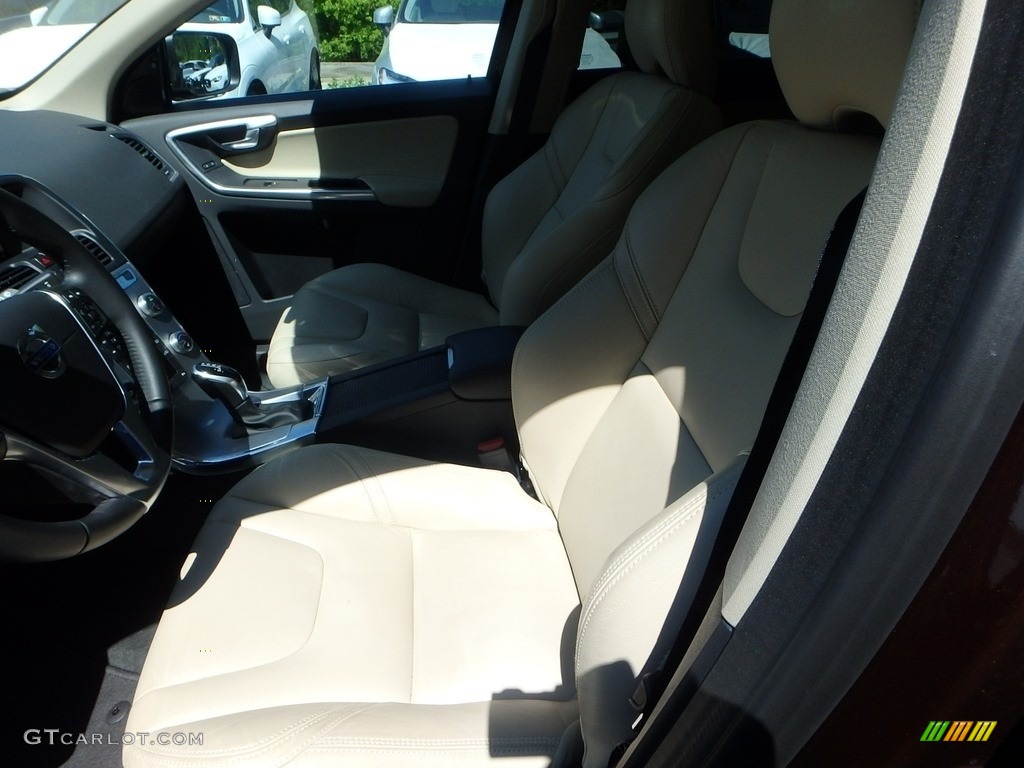 2017 XC60 T5 AWD Dynamic - Rich Java Metallic / Soft Beige photo #16