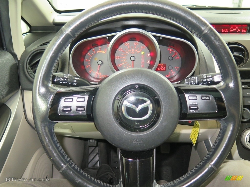 2008 CX-7 Grand Touring - Crystal White Pearl Mica / Sand photo #14