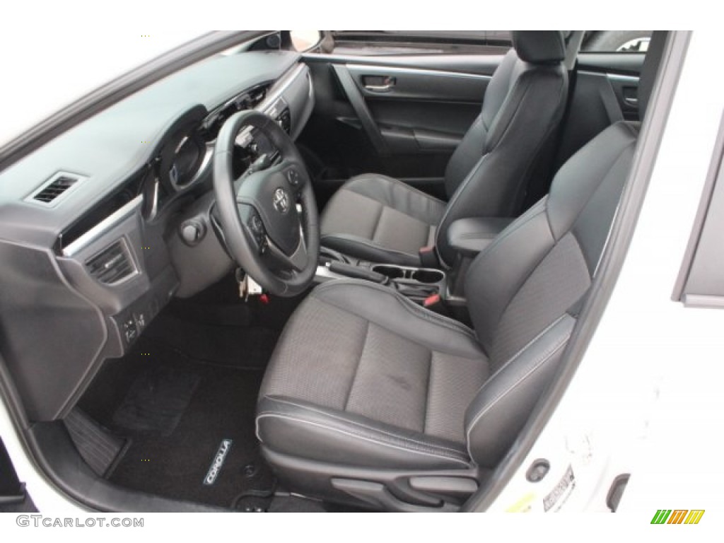 2016 Corolla S Plus - Super White / Black photo #14
