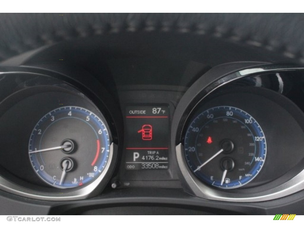 2016 Corolla S Plus - Super White / Black photo #20